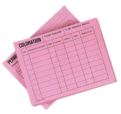 Painting record card