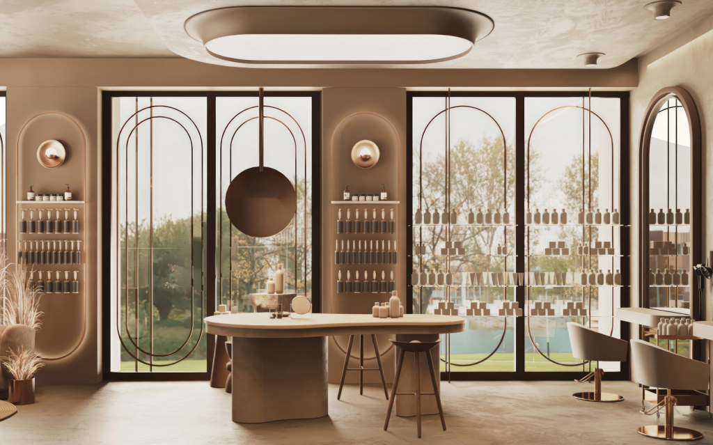 The Living Room Belgrade by Élévé — koncept prodavnica
